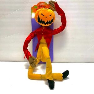 PUMPKIN KING Poseable Disney Tim Burton The Nightmare Before Christmas NWT